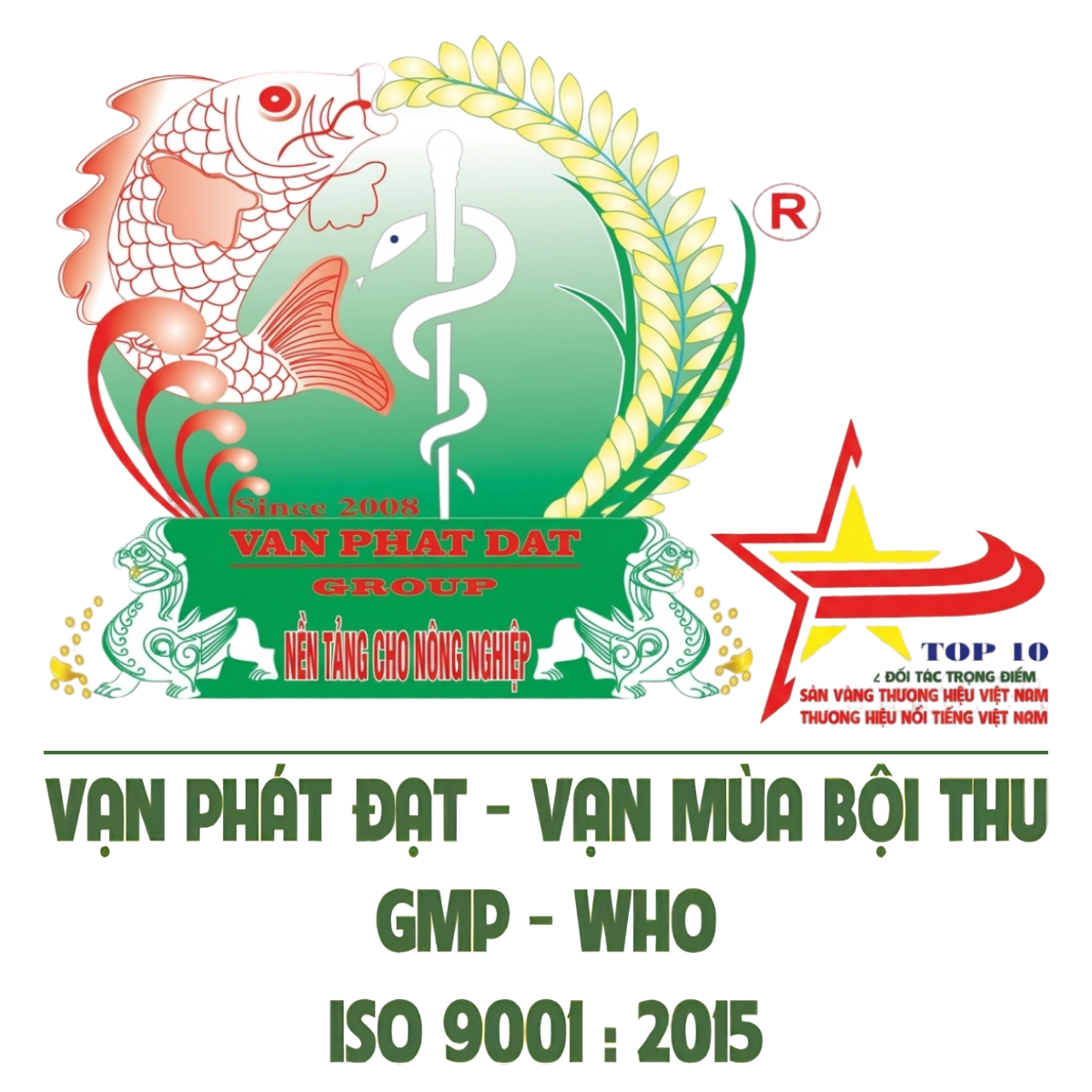 LOGO NBG VẠN PHÁT ĐẠT - VẠN MÙA BỘI THU