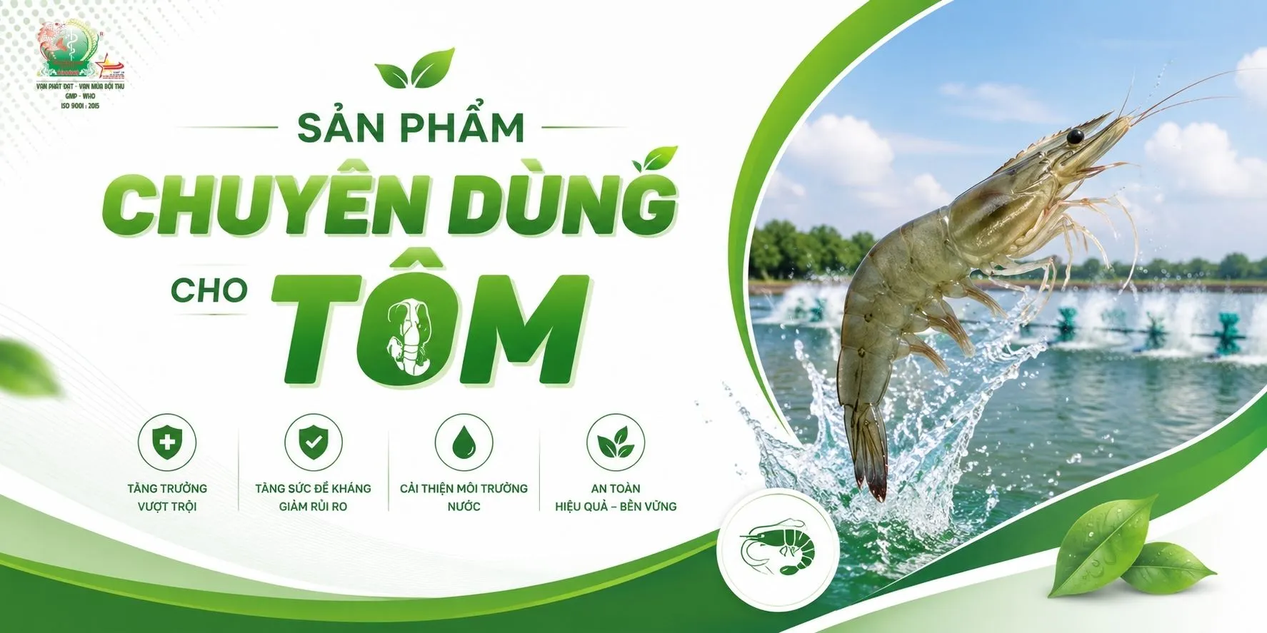 BÌA SP DÀNH CHO TÔM